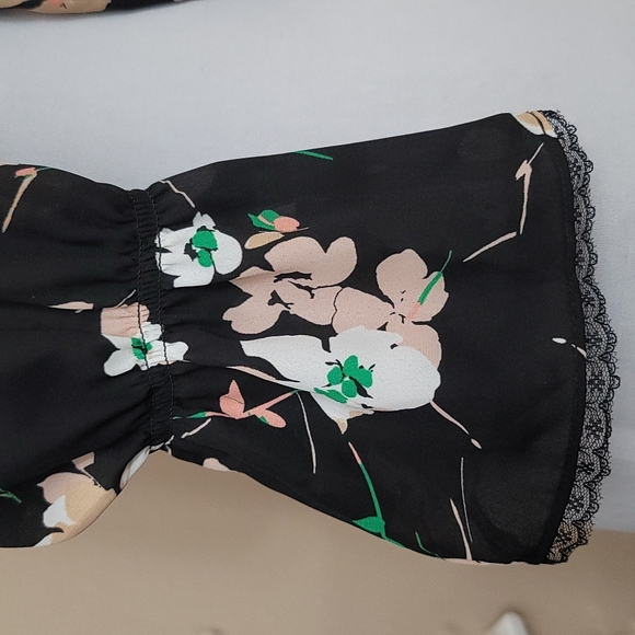 Karl Lagerfeld Floral Print Blouse - Picture 8 of 11